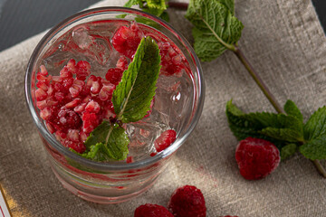 Drink green and white and red 