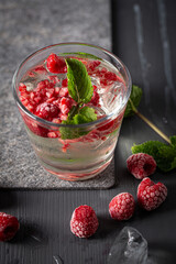 Drink green and white 1