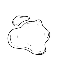 Puddle Line Vector 