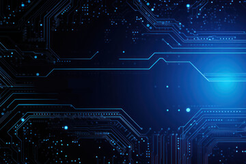Fototapeta premium Abstract technology background