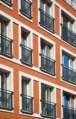 Old style building facade.