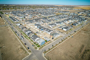 Brighton Aerial in Saskatoon, Saskatchewan, Canada