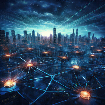 An AI view of Internet in the city