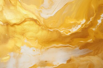 Abstract painting background made of fluid marbled canvas with a texture resembling gold dust.