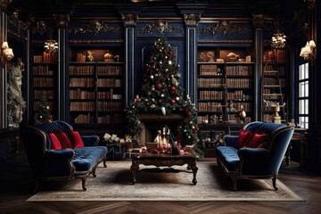 Luxury Christmas interior