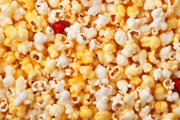 Popcorn background texture