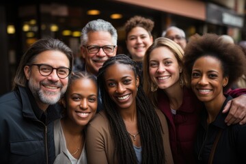 People of different ages and cultures - stock photography