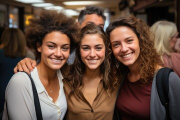 People of different ages and cultures - stock photography