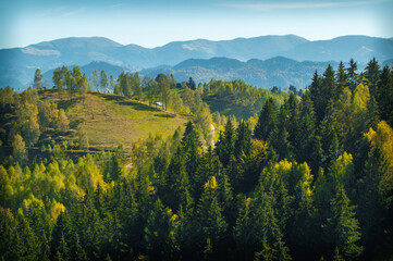 autumn in the mountains
