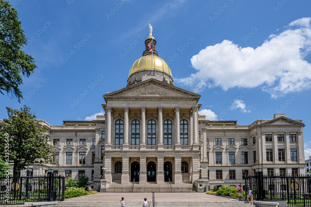 Canvas Prints georgia capitol building