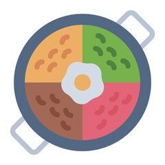 Bibimbap food culture icon