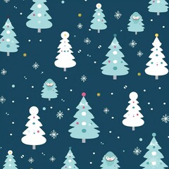 Obraz premium A Christmas Wonderland Background