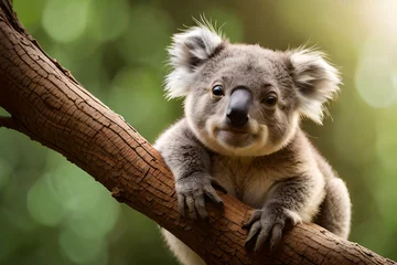 Poster koala in tree © UMR