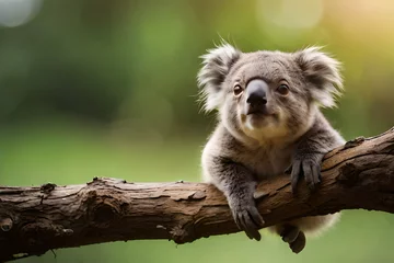Poster koala in a tree © UMR