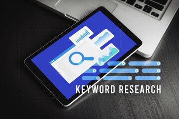 Keyword Research and SEO for Website. Analyze Popular Search Terms for Effective Search Engine Optimization