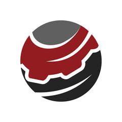 gear service logo template Isolated. Brand Identity. Icon Abstract Vector graphic