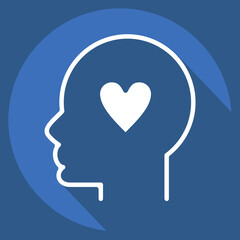 Icon Kindness. related to Psychology Personality symbol. simple design editable. simple illustration