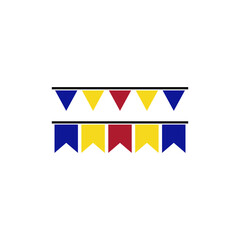 Eswatini flags icon set, Eswatini independence day icon set vector sign symbol