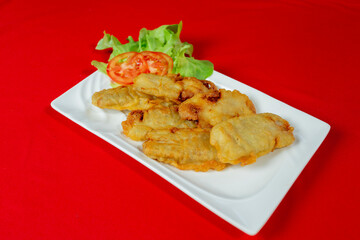 fried shrimp with rice