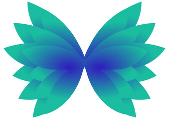 Obraz premium butterfly on a white background