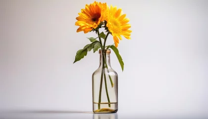 Zelfklevend Fotobehang flower in vase © Anything Design