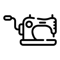 sewing machine Line Icon