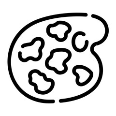 water color Line Icon