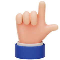 Pointing Hand Gesture 3D