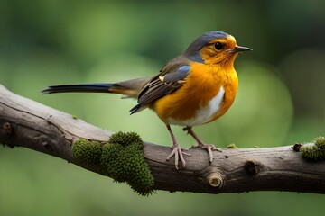 robin on the fence