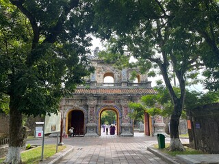 imperial city in Hue, Vietnam