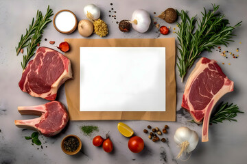 Kitchen Frame Mockup Showcasing Culinary Artistry,Culinary Artistry. Generative AI