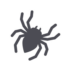 scary spider For decorating party cards on Halloween night.