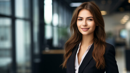 Confident Elegance: Empowering Businesswoman in Stunning Attire