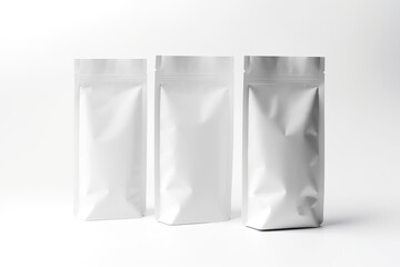 Blank Bag mockup design on white background. 