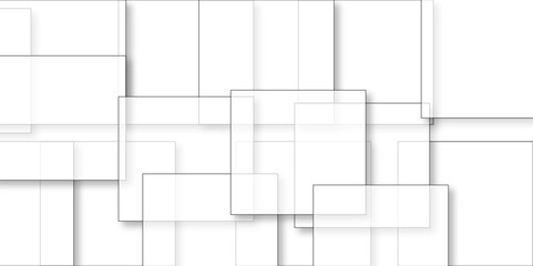 modern white and gray color technology concept geometric line vector background. Abstract white background with diamond and triangle shapes layered in modern abstract pattern design.