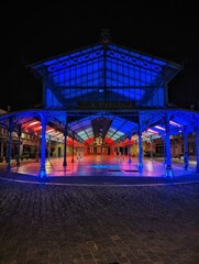 Chartres at night