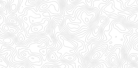 Abstract pattern with lines topographic map background. Topography and geography map grid abstract backdrop. Topographic cartography. Topographic Map. Topographic Relief. - obrazy, fototapety, plakaty