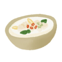 Greater Galangal Chicken soup 