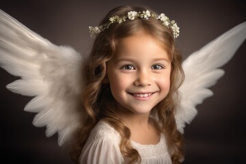 little angel girl