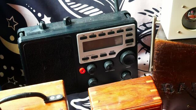 Modern collection of paranormal spirit ghost box EVP communication devices