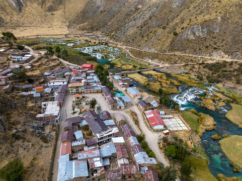 Town of Vilca, in Yauyos, Lima, Peru