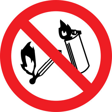 Prohibido, No Fumar, Riesgo De Incendio, Fuego, Prohibido Llama, Encendedor, Fosforos, Peligro, Riesgo. Prohibited, No Smoking, Fire Hazard, Fire, No Flame, Lighter, Matches, Danger, Risk.