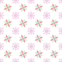 Christmas  seamless pattern, Love concept. Design for wrapping paper, fabric  pattern, background, card, coupons, banner, for decorated the Merry Christmas and Happy New Year.