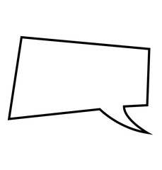 Fototapeta premium Digital png illustration of white speech bubble with copy space on transparent background