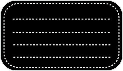 Digital png illustration of abstract shape on transparent background