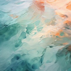 Fototapeta na wymiar generative ai illustration,water, blue, sea,abstract, surface, ocean, clear