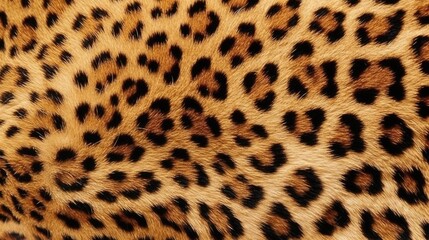 Leopard fur texture. Generative AI