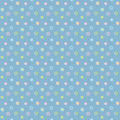 Seamless pattern for textile decor