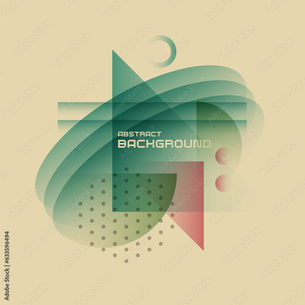 Poster abstract background with simple elements. an image with a composition of geometric elements and shap