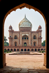 The Taj Mahal's twin Safdarjung temple in Delhi